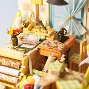 LISA´S TAILOR TIENDA DE TELAS EN MINIATURA DIY ROLIFE