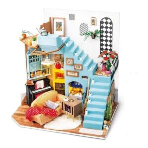 JOY´S PENINSULA LIVING ROOM COMEDOR EN MINIATURA DIY ROLIFE