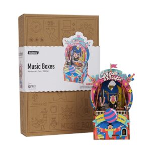 KIT CAJA DE MÚSICA MADERA DIY AMUSEMENT PARK