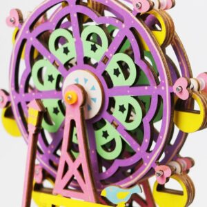 KIT CAJA DE MÚSICA MADERA DIY FERRIS WHEEL