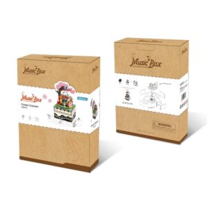 KIT CAJA DE MÚSICA MADERA DIY FOREST CONCERT