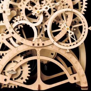 ROBOTIME PENDULUM CLOCK RELOJ DE MADERA PARA MONTAR
