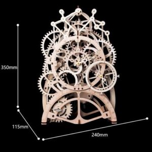 ROBOTIME PENDULUM CLOCK RELOJ DE MADERA PARA MONTAR