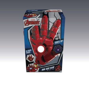 LAMPARA 3D MANO IRON-MAN