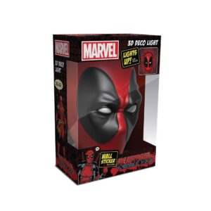 LAMPARA 3D CABEZA DEADPOOL