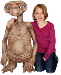 E.T EL EXTRATERRESTRE ESCALA REAL 90CM