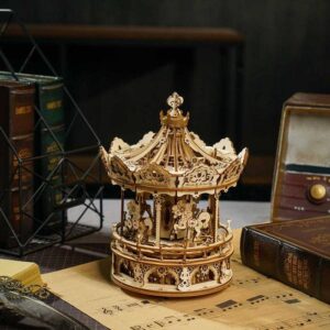 ROMANTIC CAROUSEL MUSIC BOX AMK62 ROBOTIME