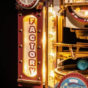 CHOCOLATE FACTORY MARBLE RUN 3D ROBOTIME