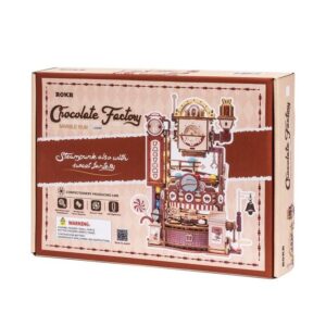 CHOCOLATE FACTORY MARBLE RUN 3D ROBOTIME