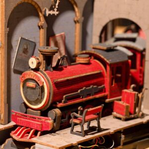 TIME TRAVEL SUJETALIBROS DIY RINCON MINIATURA ROLIFE