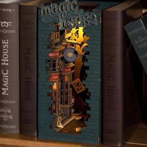 MAGIC HOUSE SUJETALIBROS DIY RINCON MINIATURA ROLIFE