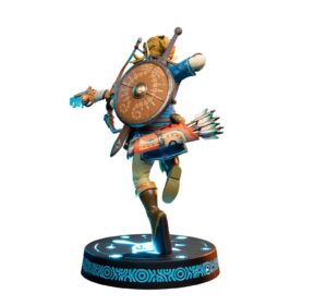 ESTATUA LINK ZELDA BREATH OF THE WILD EDICIÓN COLECCIONISTA
