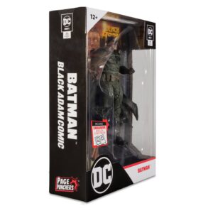 DC Black Adam Page Punchers Figura & Cómic Batman