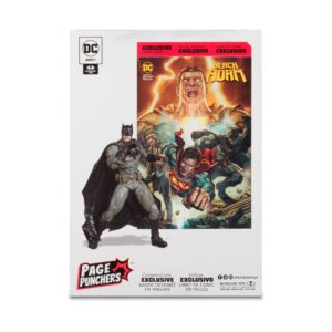 DC Black Adam Page Punchers Figura & Cómic Batman