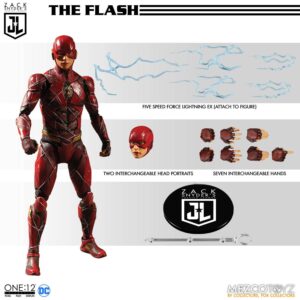 Zack Snyder's Justice League Figuras 1/12 Deluxe Steel Box mezco
