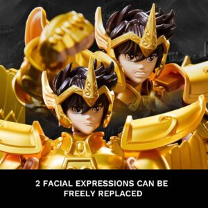 SAGITTARIUS THE GOLD ARCHER SET CONSTRUCCION 47 CM SAINT SEIYA