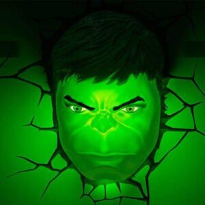 LAMPARA 3D CABEZA HULK