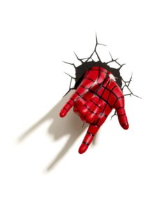 LAMPARA 3D MANO SPIDER-MAN