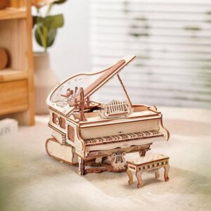 MAGIC PIANO CAJA DE MUSICA MECANICA DIY ROKR ROBOTIME